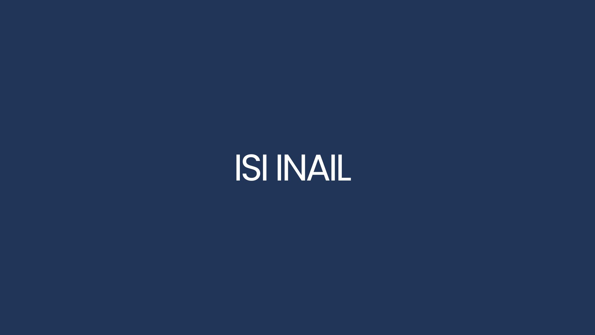 ISI INAIL